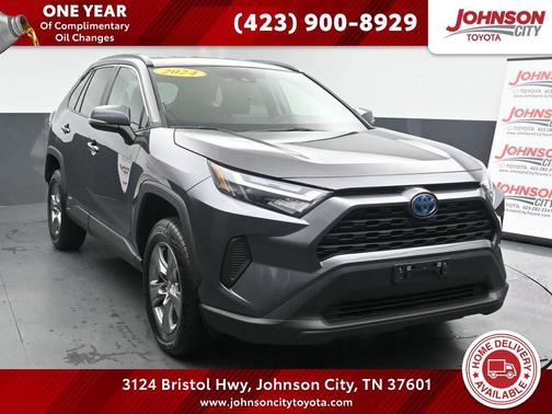 Magnetic Gray Metallic 2024 Toyota RAV4 Hybrid XLE