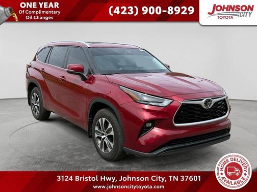 Ruby Flare Pearl 2022 Toyota Highlander XLE