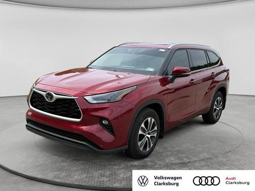 Ruby Flare Pearl 2022 Toyota Highlander XLE