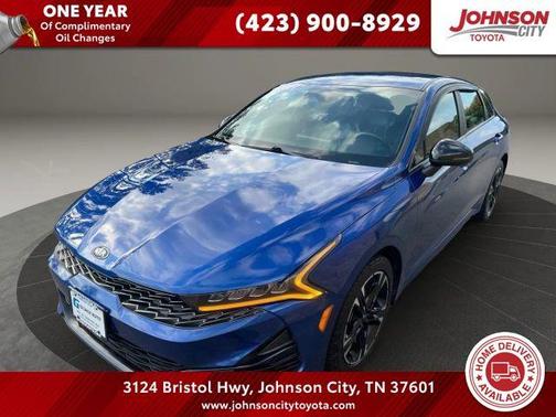 Sapphire Blue 2021 Kia K5 GT-Line