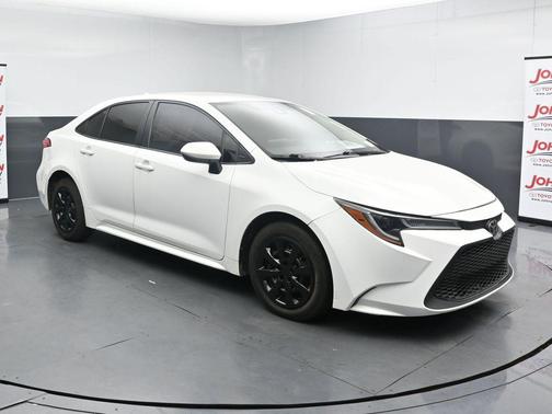 White 2022 Toyota Corolla LE