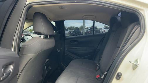 White 2022 Toyota Corolla LE