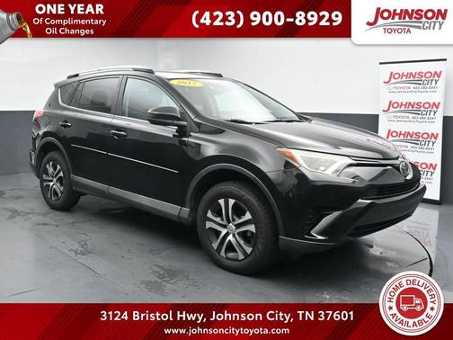 Black 2017 Toyota RAV4 LE