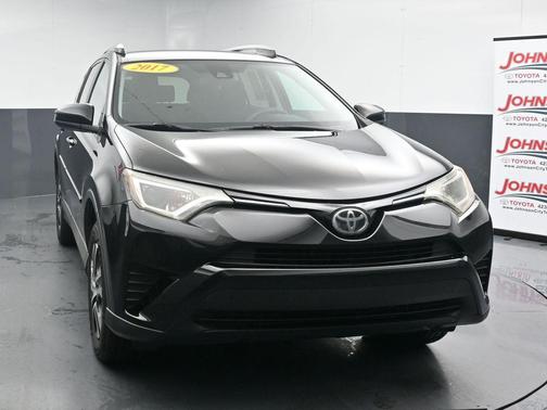 Black 2017 Toyota RAV4 LE