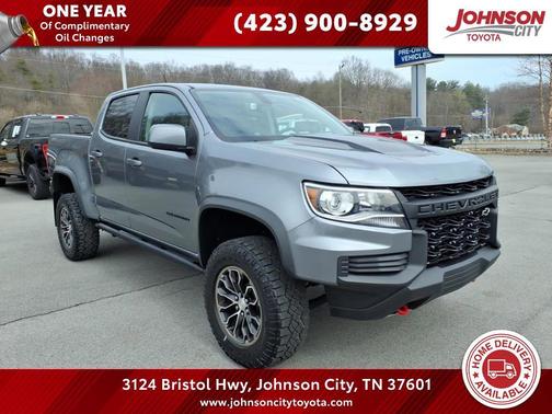 Satin Steel Metallic 2021 Chevrolet Colorado ZR2