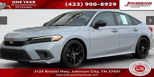 Lunar Silver Metallic 2022 Honda Civic Sport