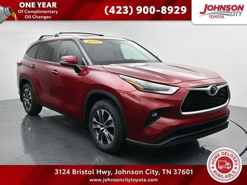 Ruby Flare Pearl 2023 Toyota Highlander XLE