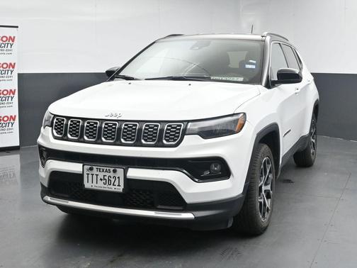 Bright White Clearcoat 2024 Jeep Compass Limited