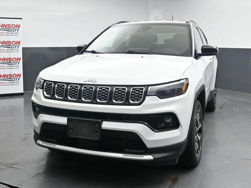 Bright White Clearcoat 2024 Jeep Compass Limited