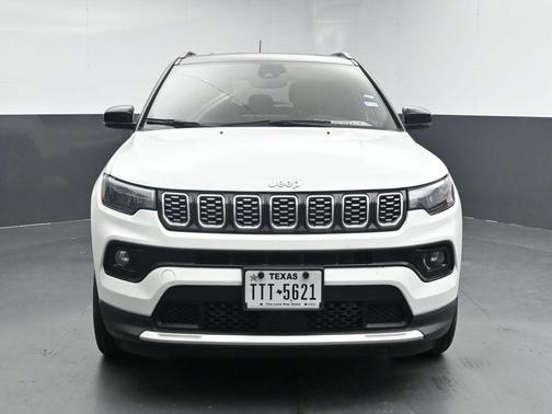 Bright White Clearcoat 2024 Jeep Compass Limited