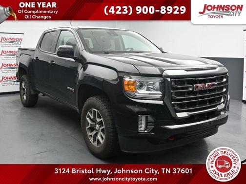 Onyx Black 2021 GMC Canyon AT4