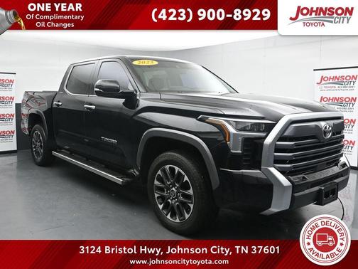 Midnight Black Metallic 2023 Toyota Tundra Limited