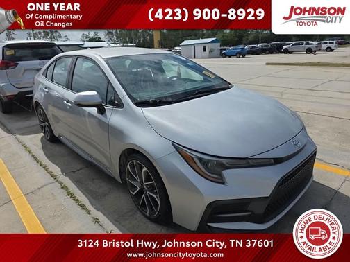 Classic Silver Metallic 2021 Toyota Corolla SE