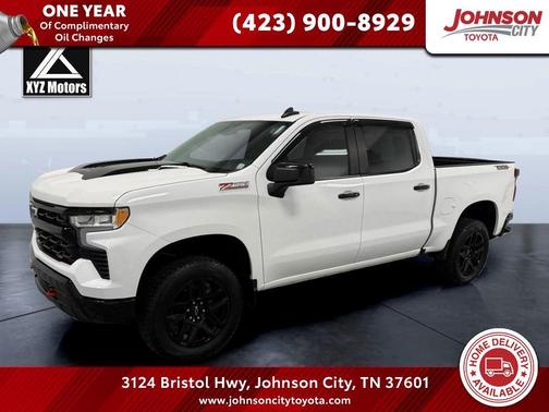 Summit White 2022 Chevrolet Silverado 1500 LT Trail Boss