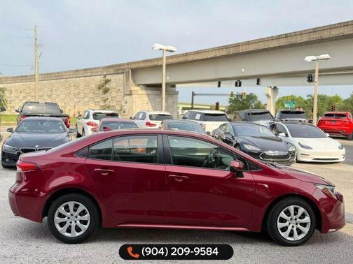 Ruby Flare Pearl 2022 Toyota Corolla LE