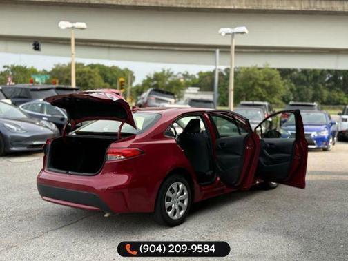 Ruby Flare Pearl 2022 Toyota Corolla LE