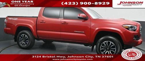Barcelona Red Metallic 2023 Toyota Tacoma TRD Sport