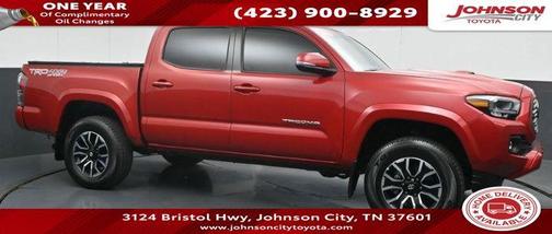 Barcelona Red Metallic 2023 Toyota Tacoma TRD Sport