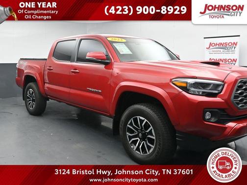 Barcelona Red Metallic 2023 Toyota Tacoma TRD Sport