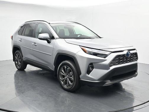 Silver Sky Metallic 2023 Toyota RAV4 Hybrid Limited