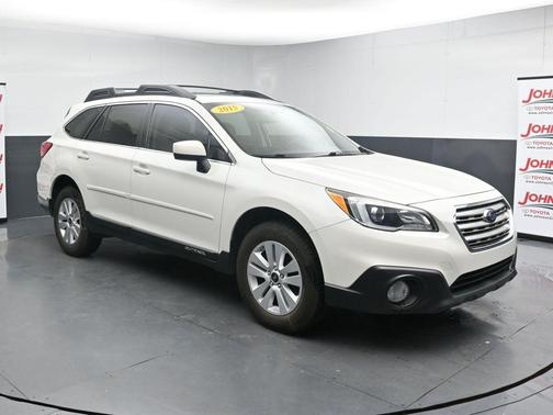 Crystal White Pearl 2015 Subaru Outback 2.5i Premium