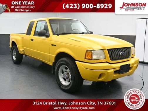 Chrome Yellow Clearcoat 2002 Ford Ranger XLT SuperCab