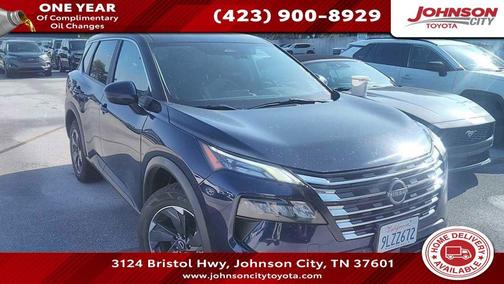 Deep Ocean Blue Pearl 2024 Nissan Rogue SV