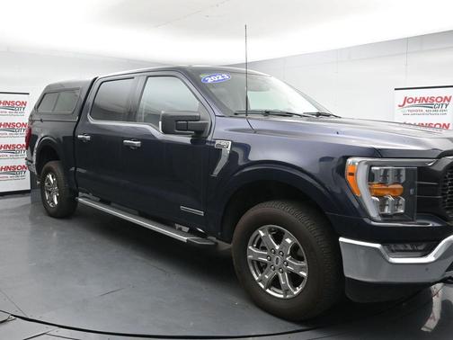 Antimatter Blue Metallic 2023 Ford F-150 XLT