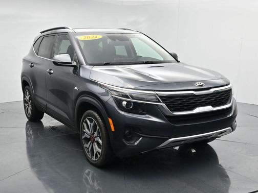 Gravity Gray 2021 Kia Seltos S Turbo