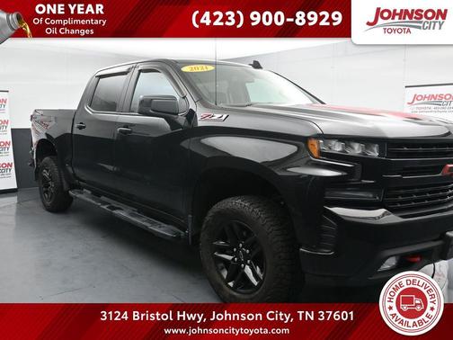 Black 2021 Chevrolet Silverado 1500 LT Trail Boss