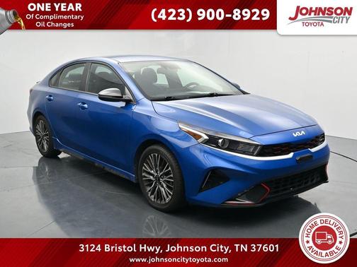 Sporty Blue 2023 Kia Forte GT-Line