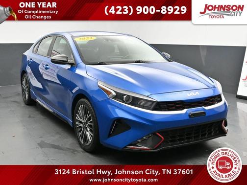Sporty Blue 2023 Kia Forte GT-Line