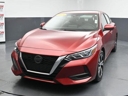 Scarlet Ember Tintcoat 2021 Nissan Sentra SV
