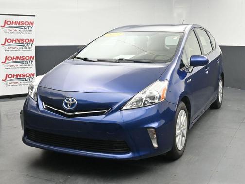 Blue Ribbon Metallic 2012 Toyota Prius v Three