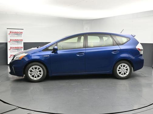 Blue Ribbon Metallic 2012 Toyota Prius v Three