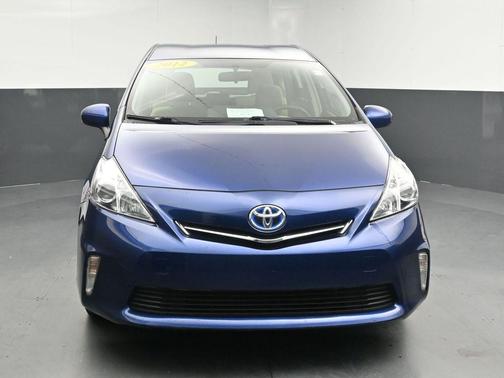 Blue Ribbon Metallic 2012 Toyota Prius v Three