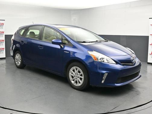 Blue Ribbon Metallic 2012 Toyota Prius v Three