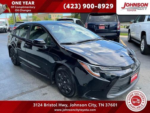 Midnight Black Metallic 2024 Toyota Corolla LE