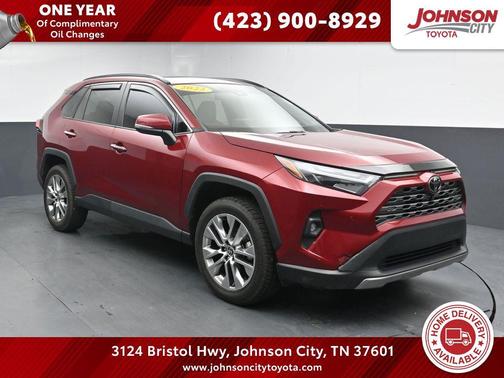 Ruby Flare Pearl 2022 Toyota RAV4 Limited