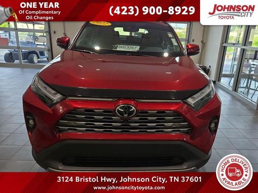 Ruby Flare Pearl 2022 Toyota RAV4 Limited