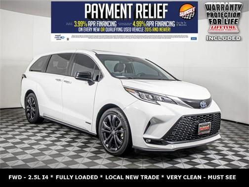 2021 Toyota Sienna XSE 7 Passenger