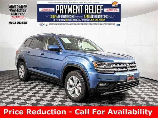 2019 Volkswagen Atlas 3.6L SE w/Technology