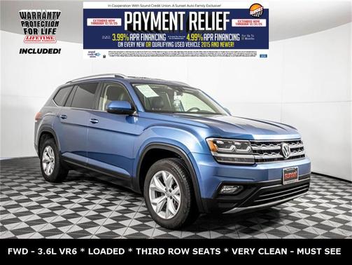 2019 Volkswagen Atlas 3.6L SE w/Technology