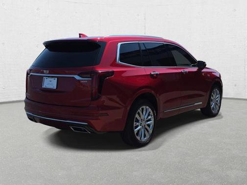 Radiant Red Tintcoat 2025 Cadillac XT6 Premium Luxury AWD