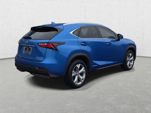 Blue Vortex Metallic 2017 Lexus NX 300h Base
