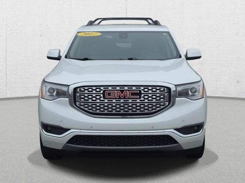 White Frost Tricoat 2017 GMC Acadia Denali