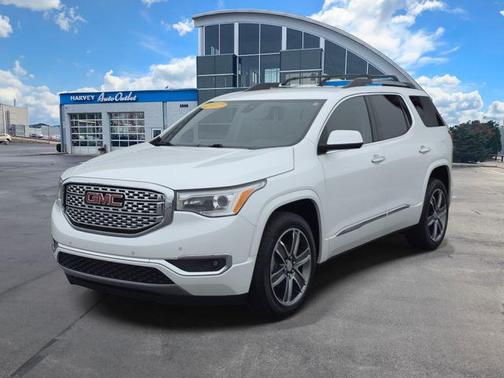 White Frost Tricoat 2017 GMC Acadia Denali