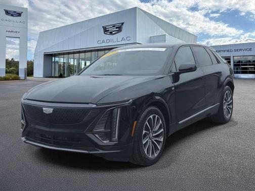 Stellar Black Metallic 2024 Cadillac LYRIQ Sport