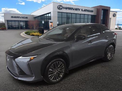 Gray / Black 2023 Lexus RZ 450e Luxury
