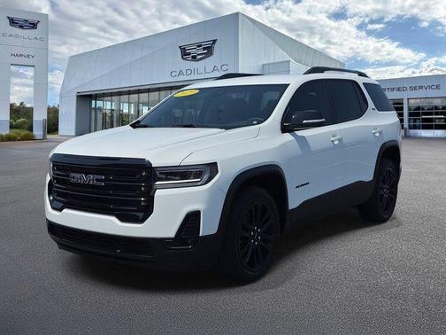 Summit White 2023 GMC Acadia AWD SLT